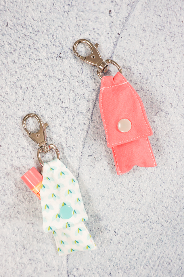 Free Chapstick Holder Keychain Pattern