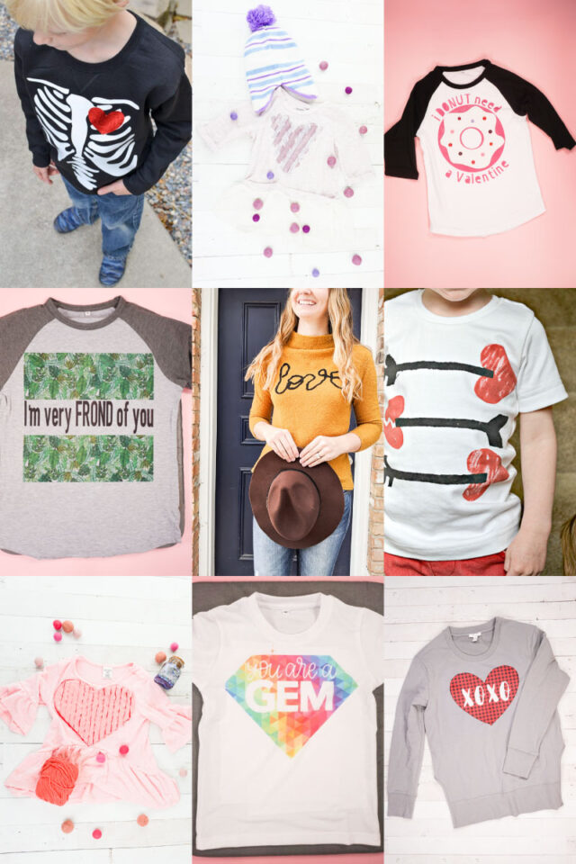 DIY Valentine Shirt Ideas