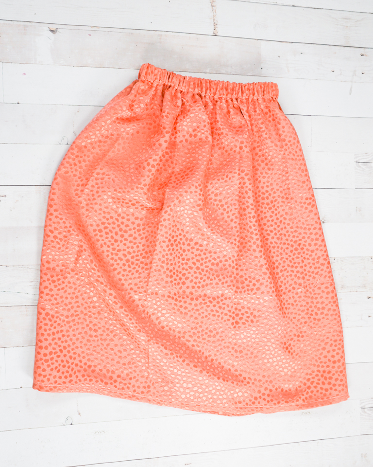 How to Make an Elastic Waist Skirt • Heather Handmade