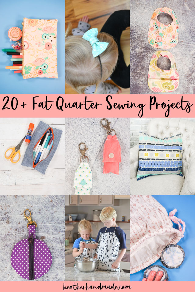fat quarter sewing projects