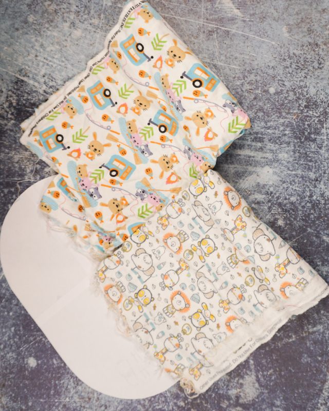 baby burp cloth supplies