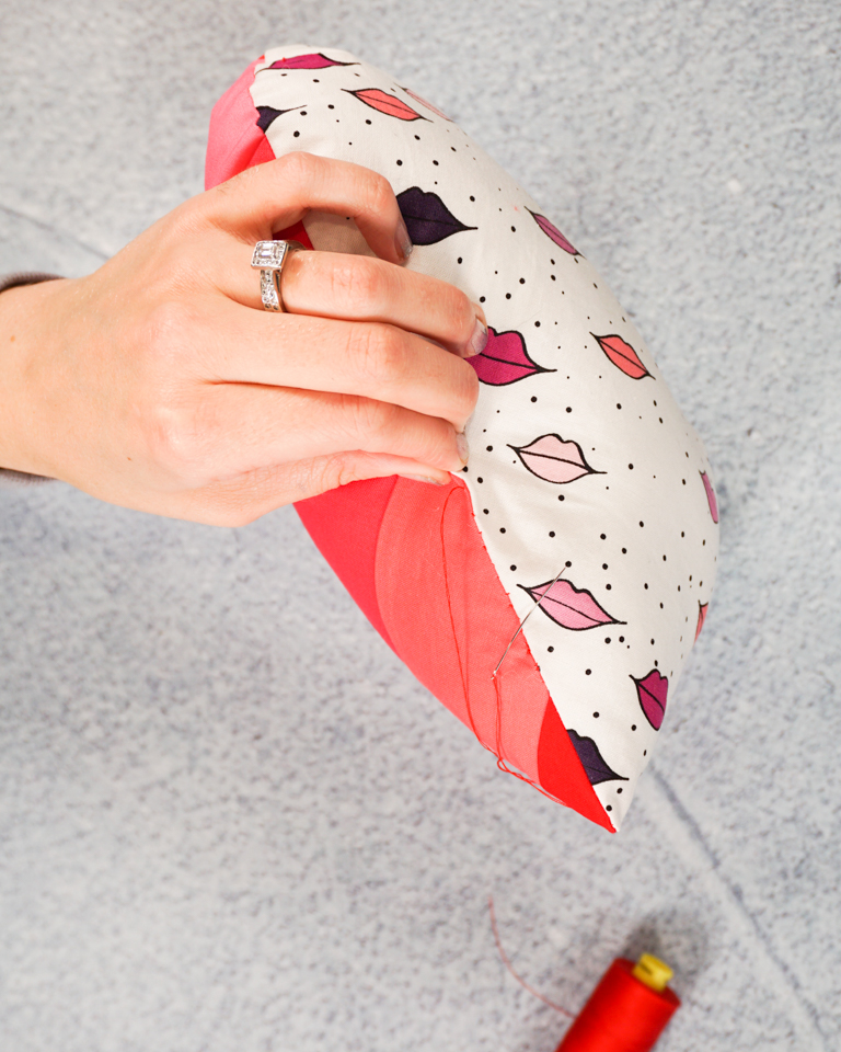 How to Make a Heart Pillow • Heather Handmade