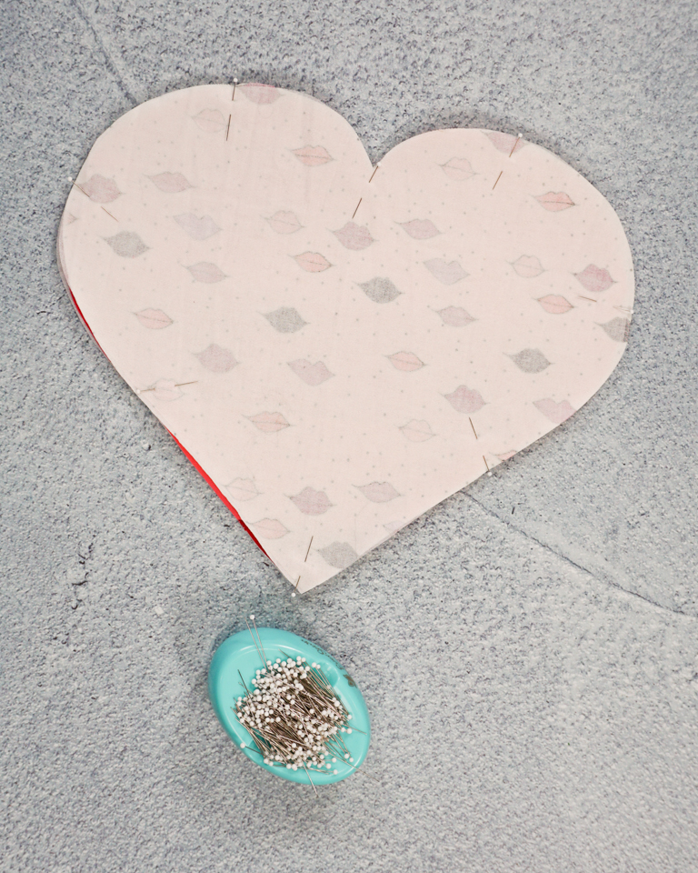 How to Make a Heart Pillow • Heather Handmade