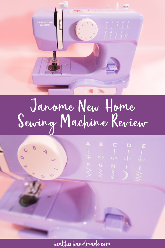 Janome New Home Sewing Machine Review