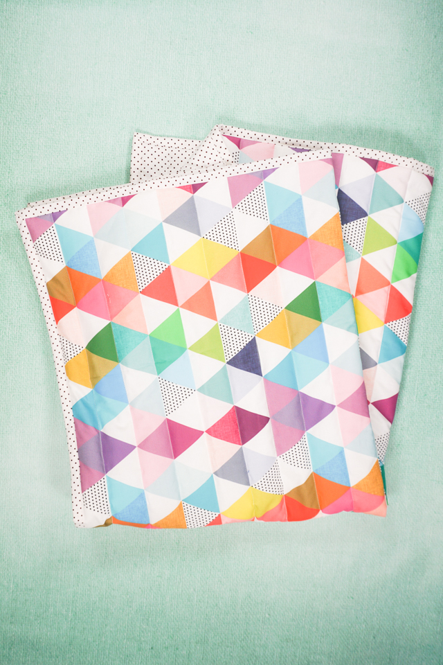 diy baby cheater quilt