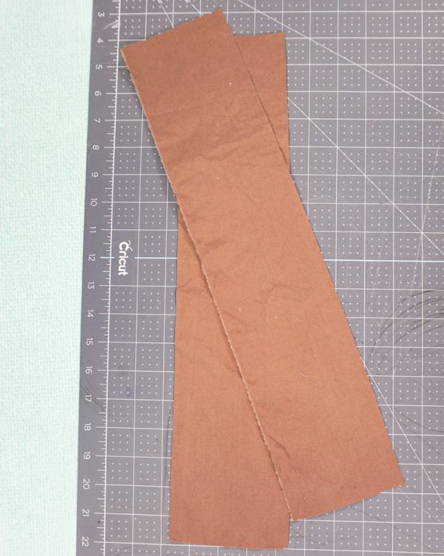 cut out two straps