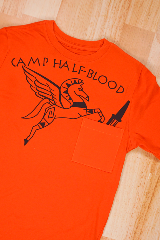 diy camp half blood t-shirt