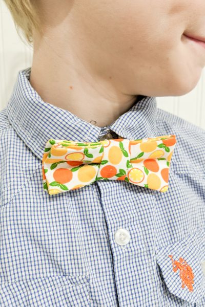 Free Bow Tie Pattern for Kids • Heather Handmade