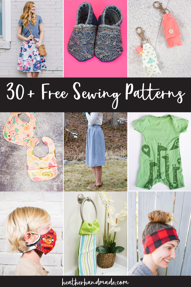 55 Free Sewing Patterns