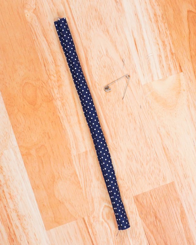 turn tube right side out