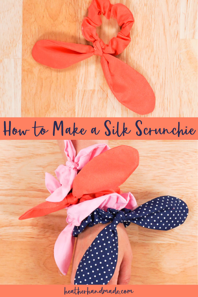 How to Make a Silk Scrunchie