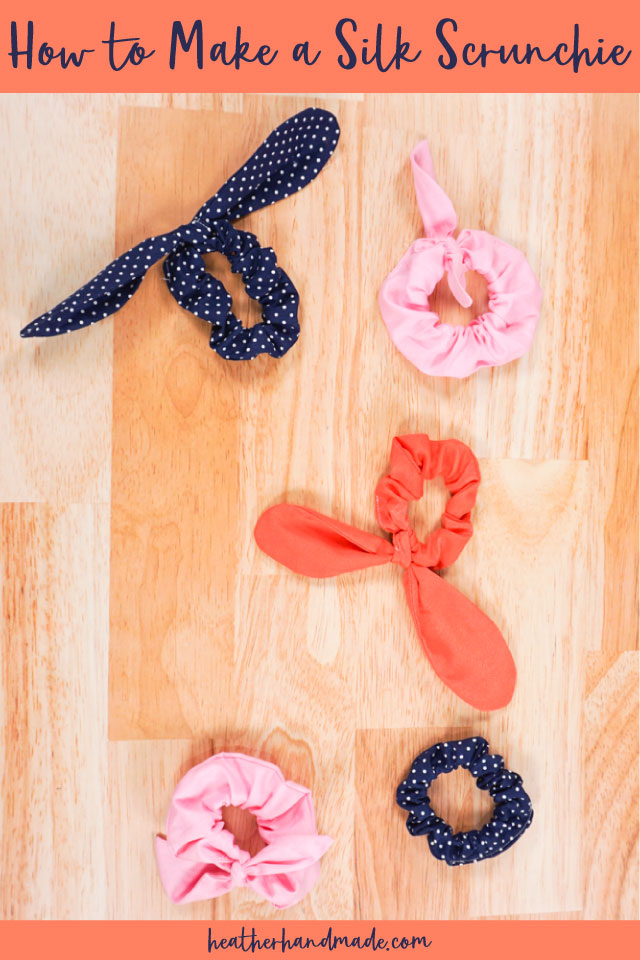 How to Make a Silk Scrunchie