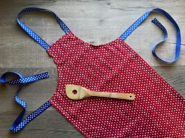 dishtowel kids apron