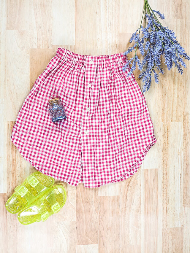diy men shirt to skirt