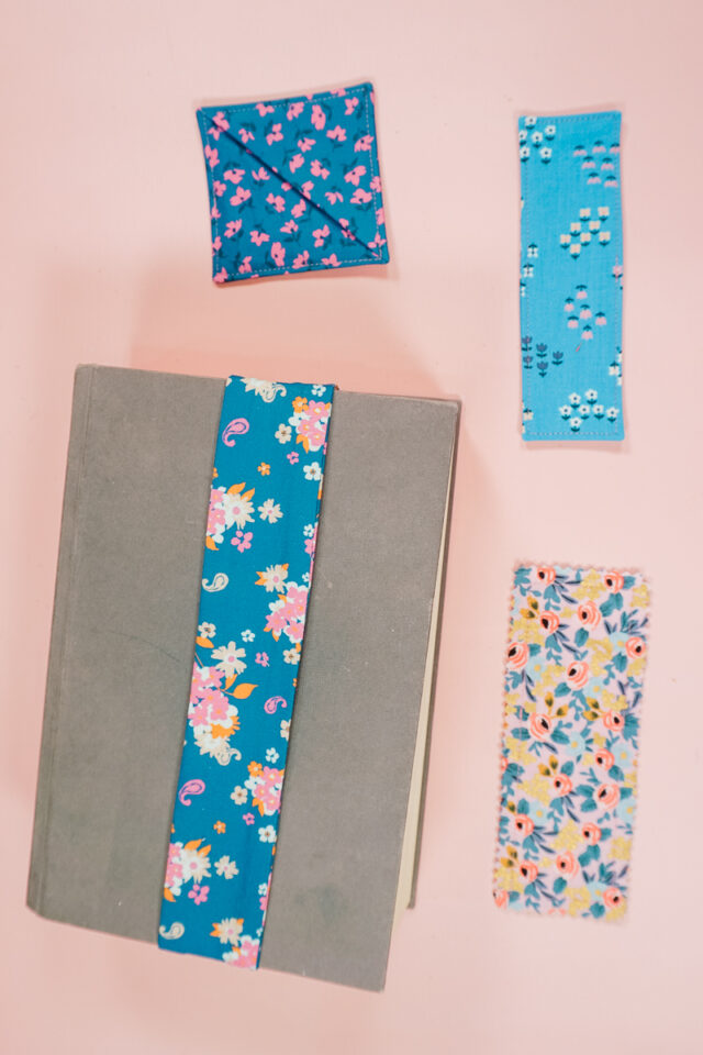 Easy Bookmarks to Sew with a Free Pattern