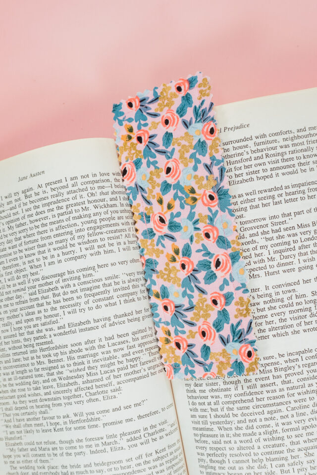 bookmark to sew