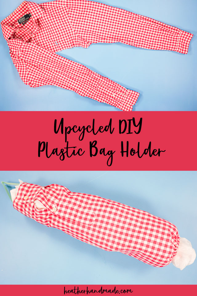 Plastic Bag Dispenser, No Sew!, DIY