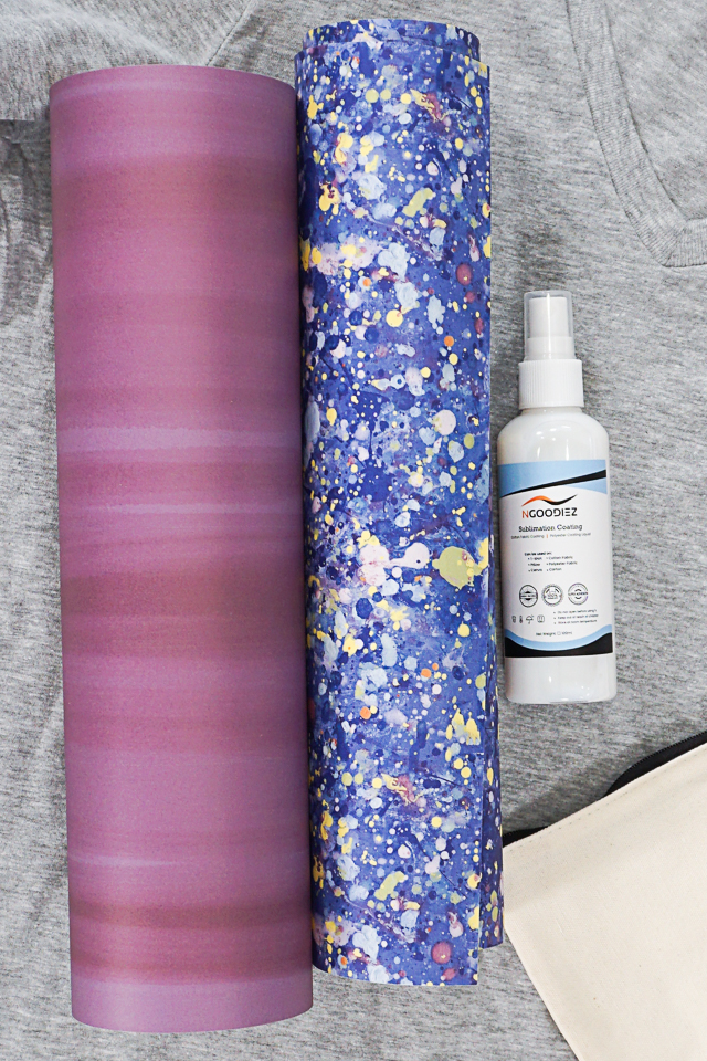 infusible ink and sublimation spray