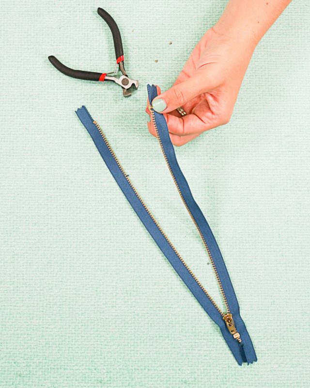 How to Fix a Zipper: Replace Zipper Pull and Replace Zipper Stops • Heather  Handmade