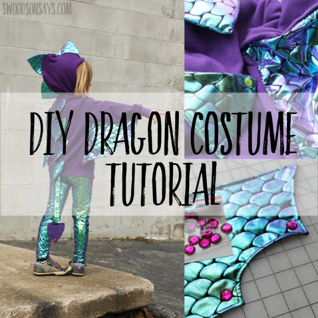 free dragon wings costume