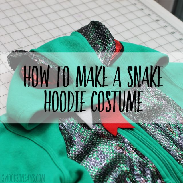 free snake costume pattern