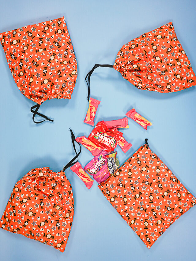 DIY Halloween Treat Bag Story Heather Handmade