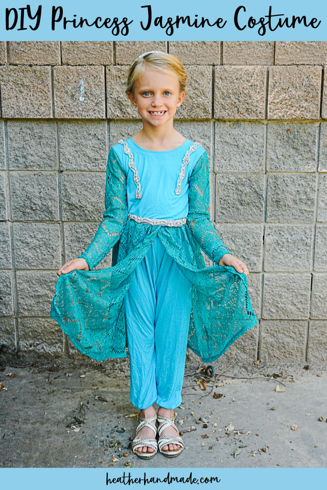 DIY Princess Jasmine Costume