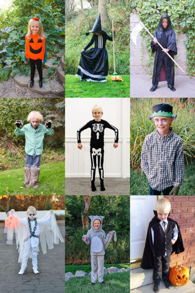 diy classic halloween costumes
