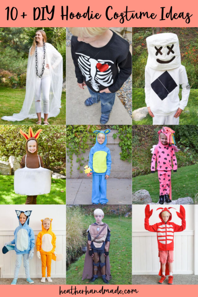12 DIY Hoodie Costume Ideas