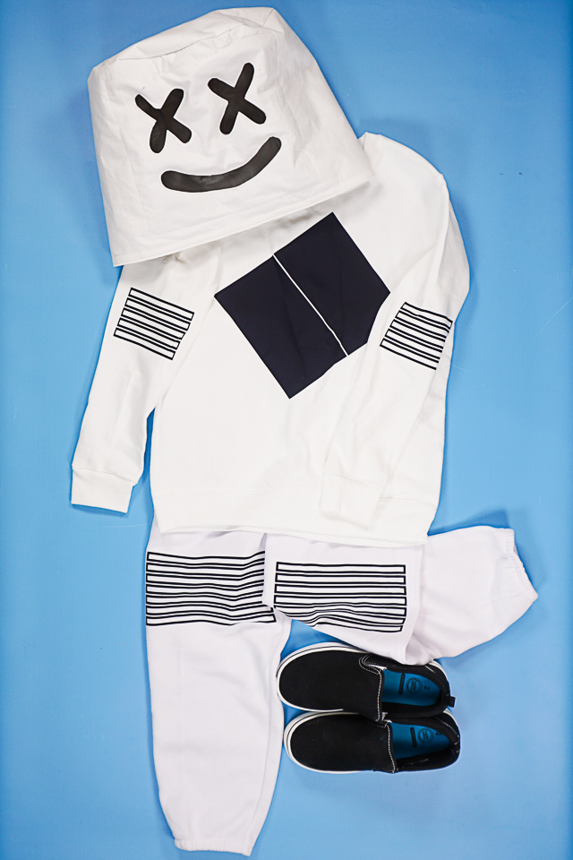 Marshmello fortnite costume top
