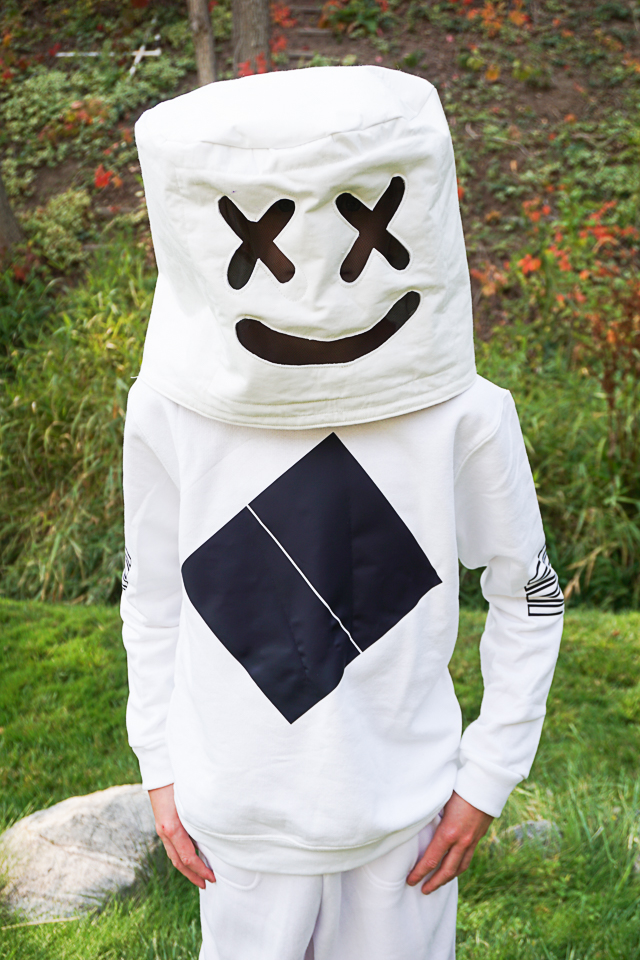 DIY Marshmello Fortnite Costume