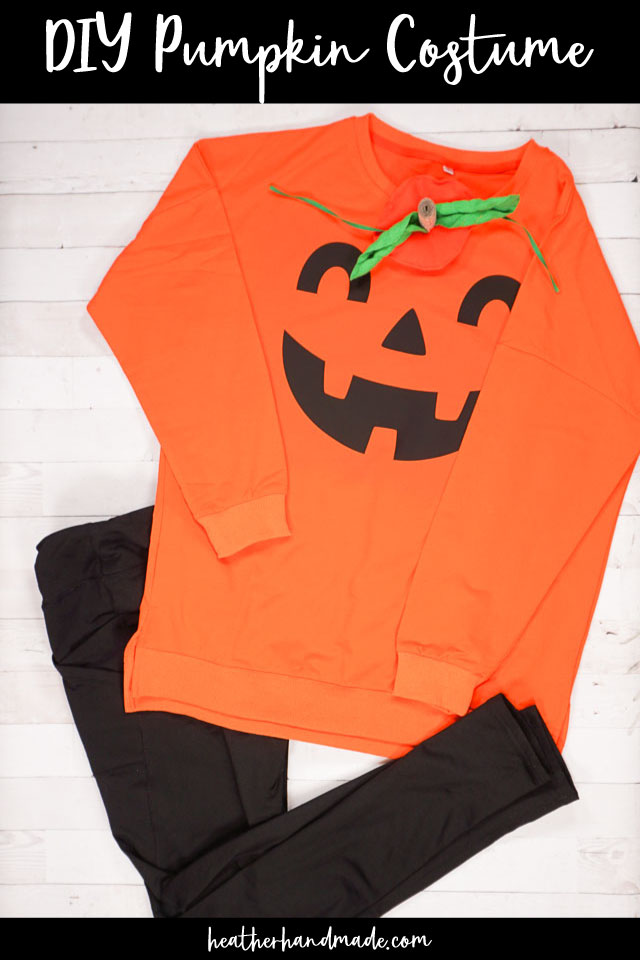 Easy DIY Pumpkin Costume for Adults