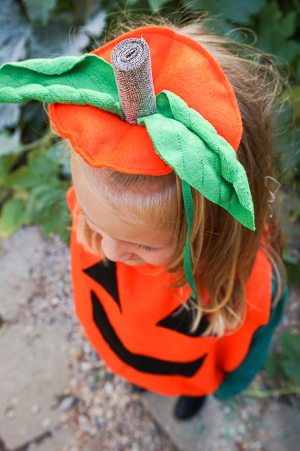 DIY Pumpkin Costume for Kids • Heather Handmade