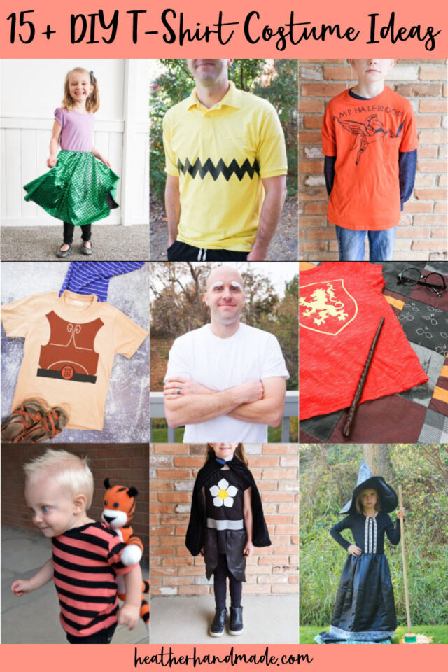 diy tshirt costumes