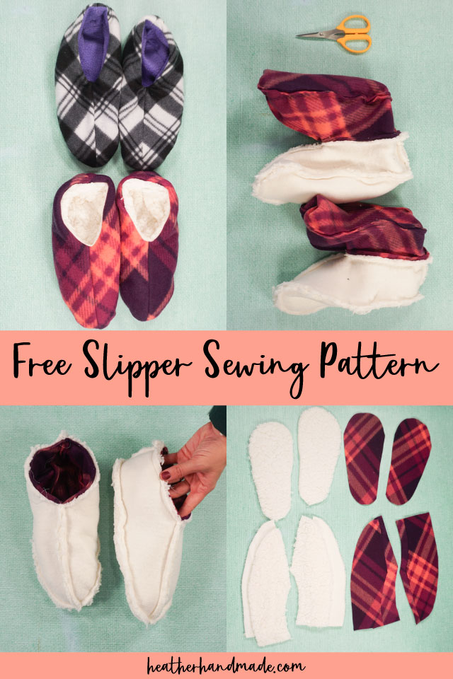 Free Slipper Sewing Pattern for Women