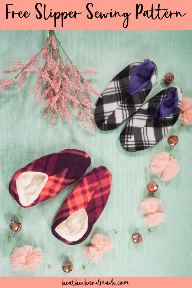 Free Slipper Sewing Pattern for Women