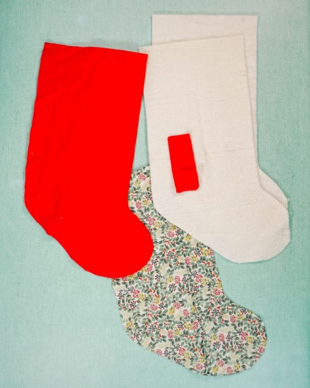 Free Quilted Christmas Stocking Pattern • Heather Handmade