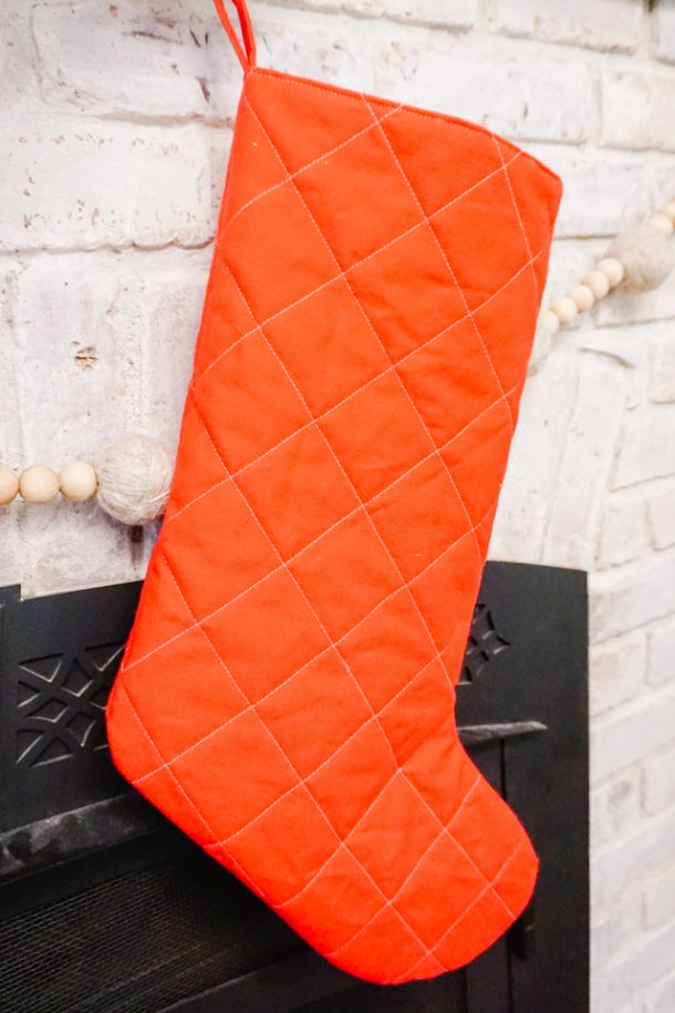 Free Quilted Christmas Stocking Pattern • Heather Handmade