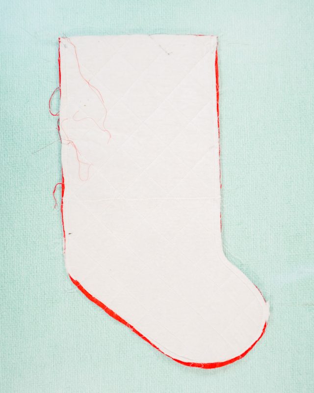 sew stockings right sides together