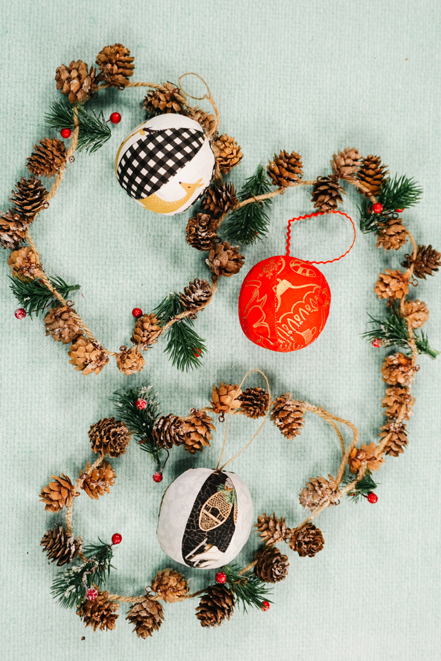 diy fabric ornament