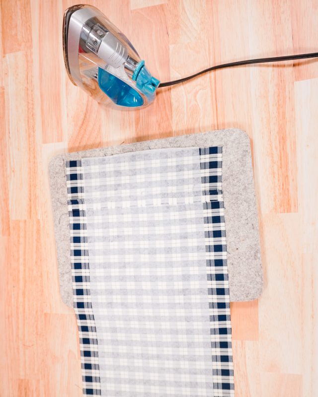 apply interfacing to both rectangles