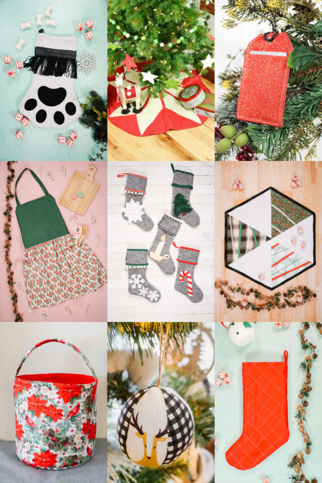 free christmas sewing patterns