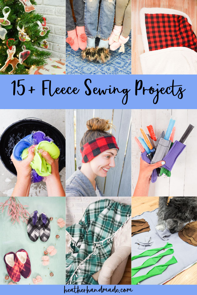fleece sewing projects