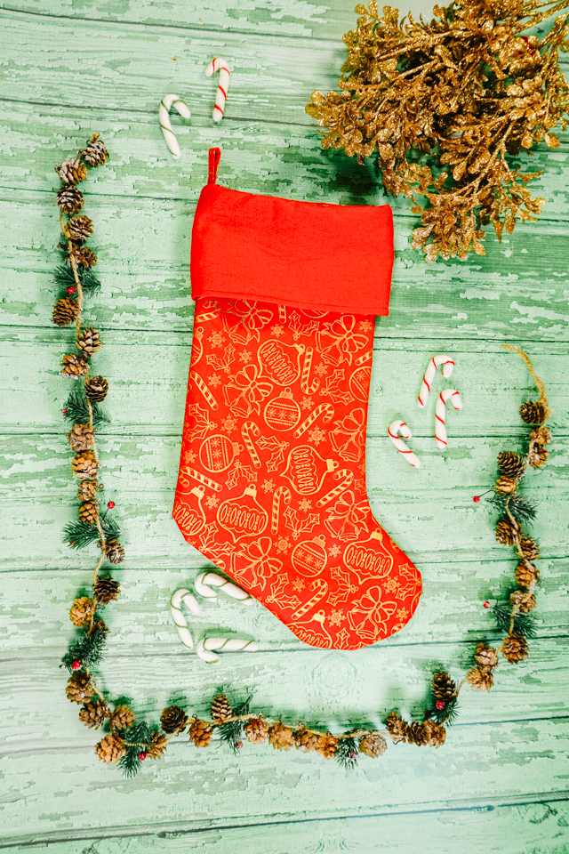 Free Christmas Stocking Sewing Pattern