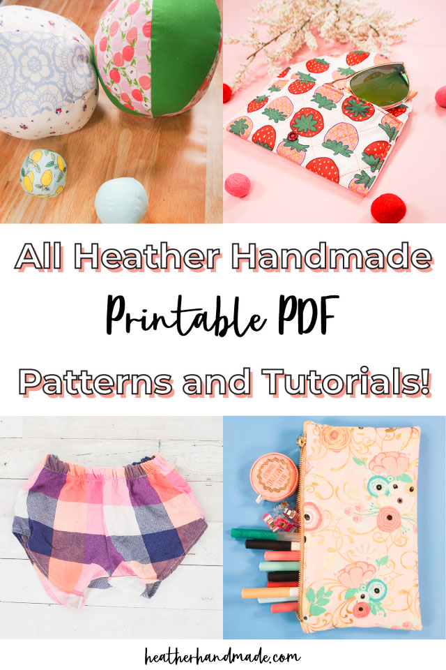 All The Printable PDF Patterns and Tutorial Bundle
