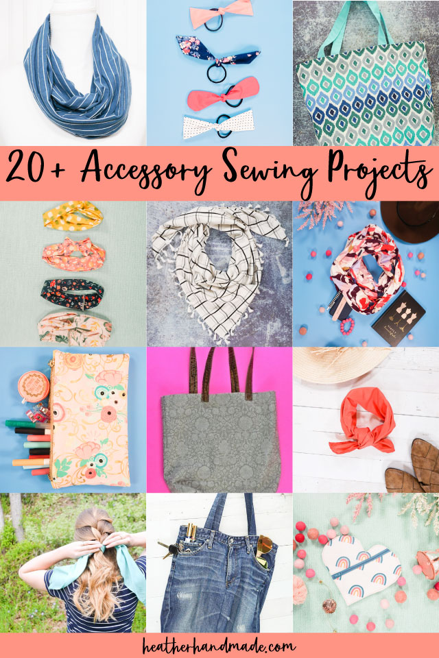 21 Accessory Sewing Projects • Heather Handmade