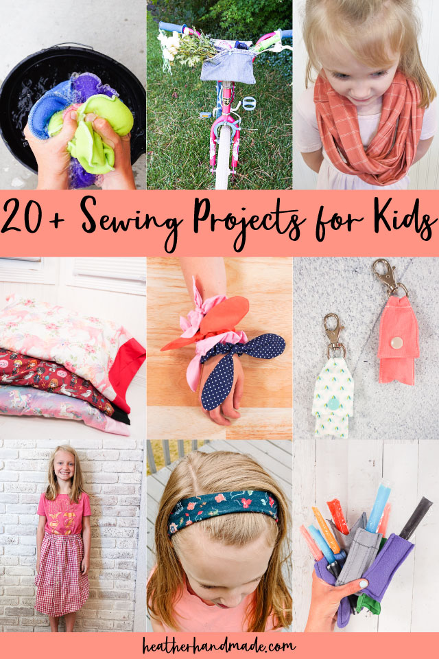 26 Sewing Projects for Kids • Heather Handmade