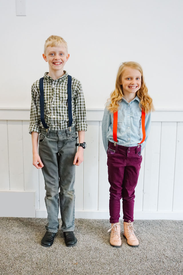 Suspender dress for kid boy cheap