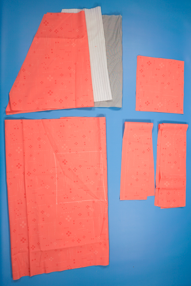free apron fabric pattern pieces