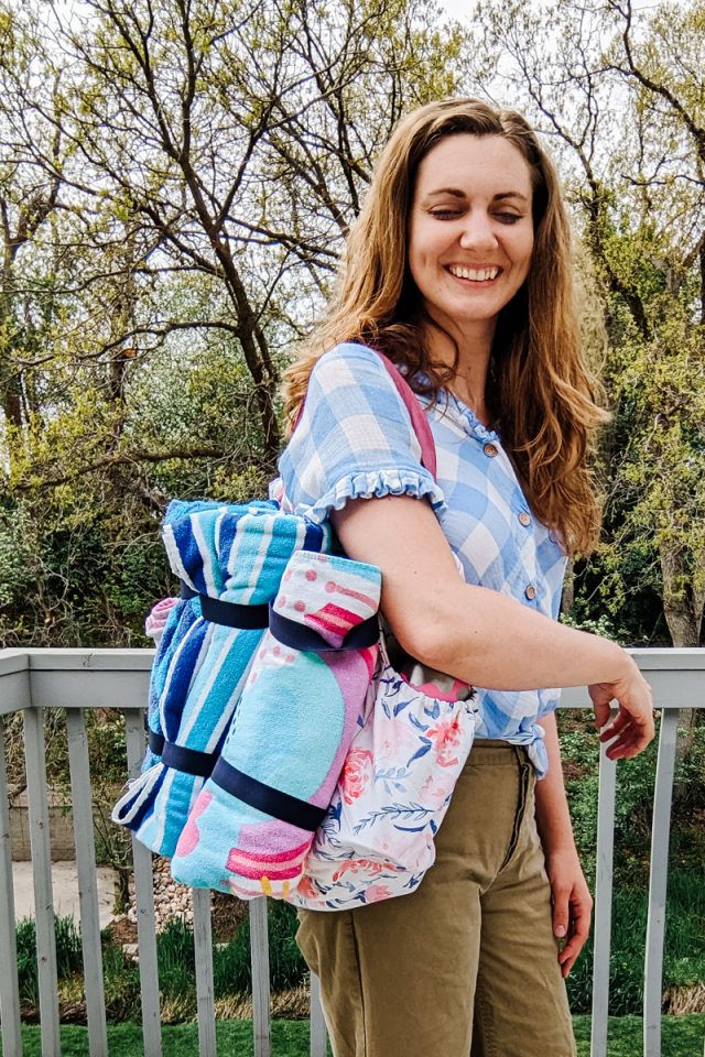 free beach bag sewing pattern